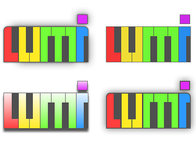 Lumi Logo design sketches