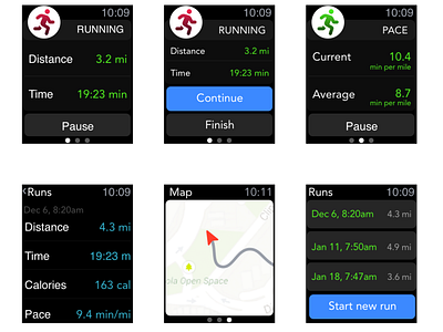 Apple Watch Jogging App