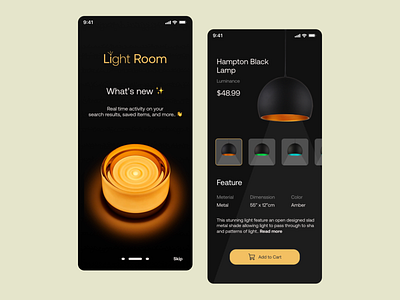 Lamp Shop Mobile App