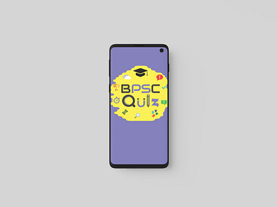 Quiz App app branding illustration ui