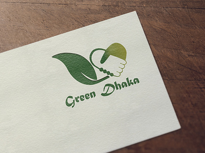 Green Dhaka Logo branding design illustration logo