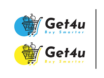Online Store - Get4u branding design icon logo