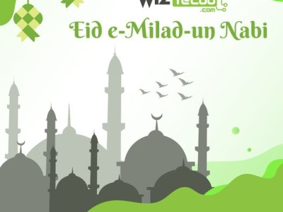 Eid e - Milad - un Nabi design illustration vector