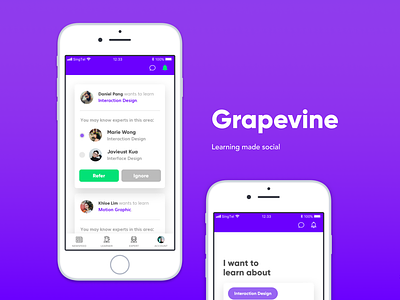 Grapevine e-learning