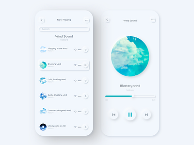 UI Design Music App