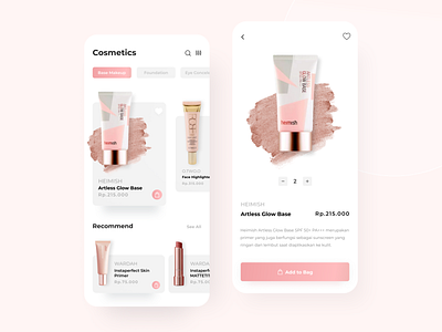Cosmetics Mobile App