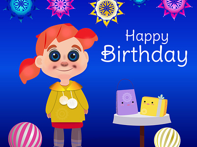 Birthday Background designs, themes, templates and downloadable graphic  elements on Dribbble