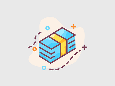 Cash illustrated icon