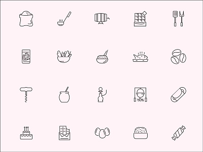 Roicons - food icon set