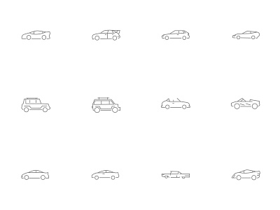 ⭐ Roicons - vehicles icon set design essential icons flat icons icon icon app icon car icon design icon pack iconography iconset roicons vehicles vehicles set