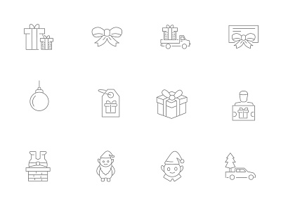 ⭐ Roicons - christmas icon set design essential icons flat icons icon icon app icon design icon pack icon set iconpack icons iconset roicons ui