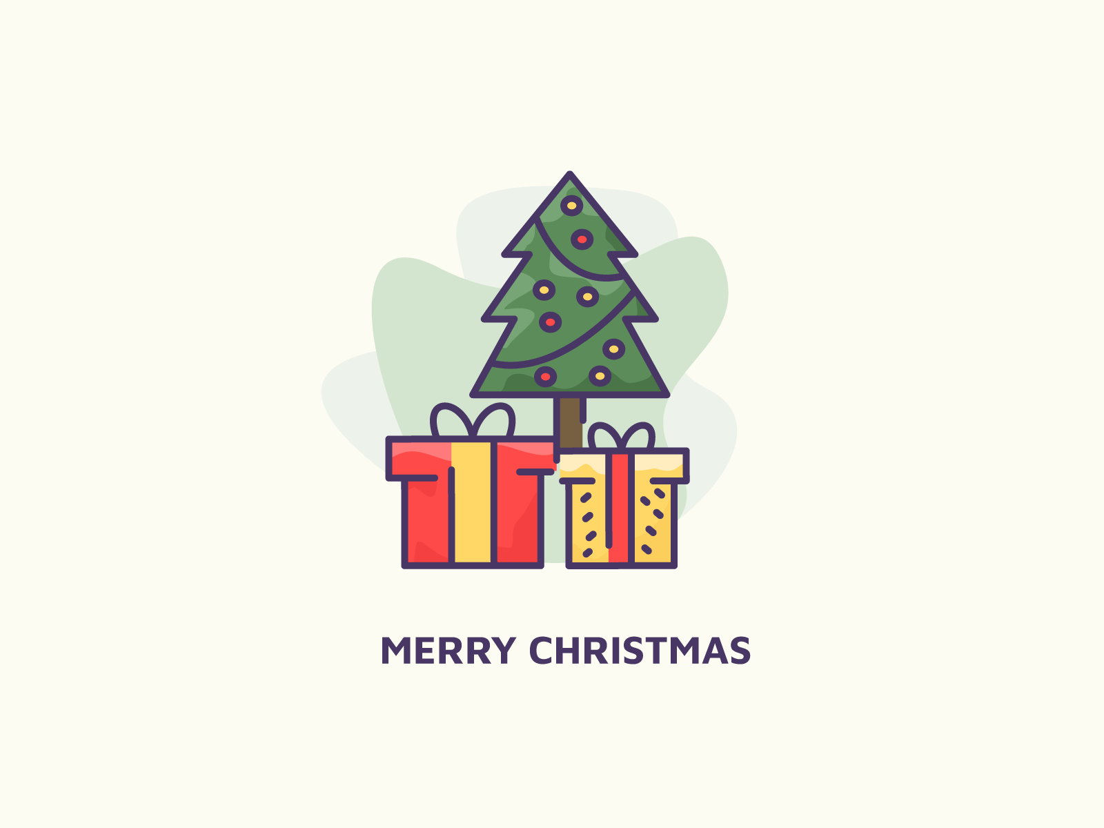 ❤ Merry Christmas by ⭐ Roicons on Dribbble