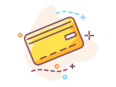 Credit card illustration