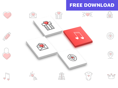 Free Valentines designs, themes, templates and downloadable graphic  elements on Dribbble