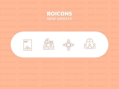 Roicons v. 1.02 - update of business icons on roicons agency atm brief cash cash register coin ekg letter medicine meeting meeting time money presentation pulse shop shopping team team work working workplace