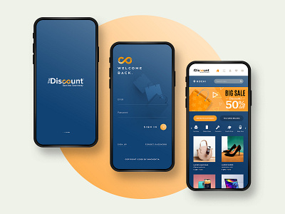 Discount App UI Screens