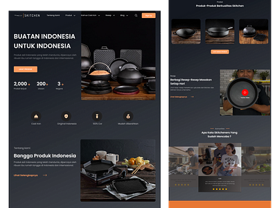 Skitchen Home Page branding design figma figmadesign hoepage product ui userinterface ux wedesign