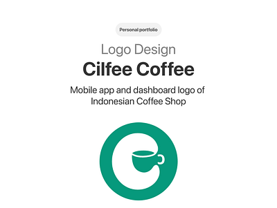 Cilfee Coffee Logo branding design flat illustration logo logo design vector