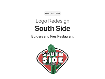 South Side Logo amateur branding design flat illustration logo logo design vector