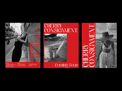 Cherry Consignment Posters