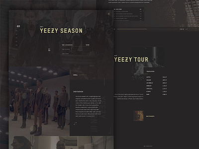 Yeezy Season art design kanye minimalism music ui web yeezy