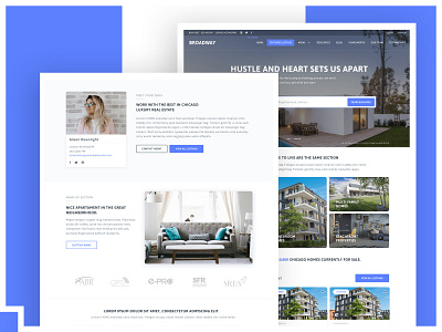 UX/UI: Real estate website design responsive ui ux web website