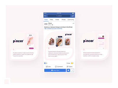 Branding: Fb post design design facebook nails post