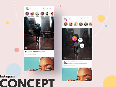 Redesign instagram