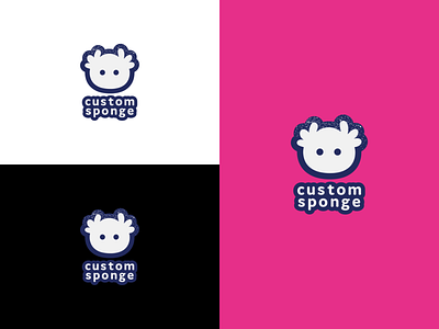 Custom Sponge - Logo & Branding brand brand identity branding custom sponge design graphic design kitchen logo logofolio magicflow sponge