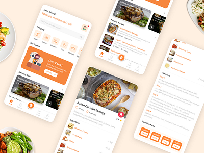 Recipes App UI Design #06 (Pt.1)