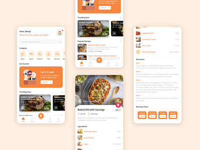 Recipes App UI Design #06 (Pt.2)