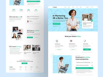 BeLearn. Web Exploration 2021 2020 trends 2021 trend 2021 trends best shots color colour dribbble best shot e learning header design landing page learn learning template thumbnail typography uidesign uxdesign web design webdesign website design