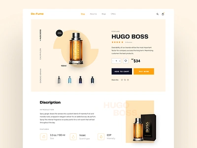 De-Fuma E-commerce Website 2021 about about us design e commerce ecommerce header landing page minimal perfumes uidesign uxdesign webdesign website website design