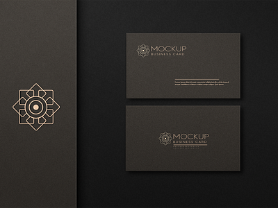 Business card mockup light