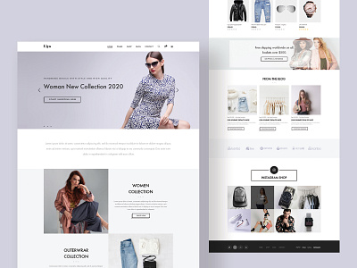 Liya - E-commerce Website Design