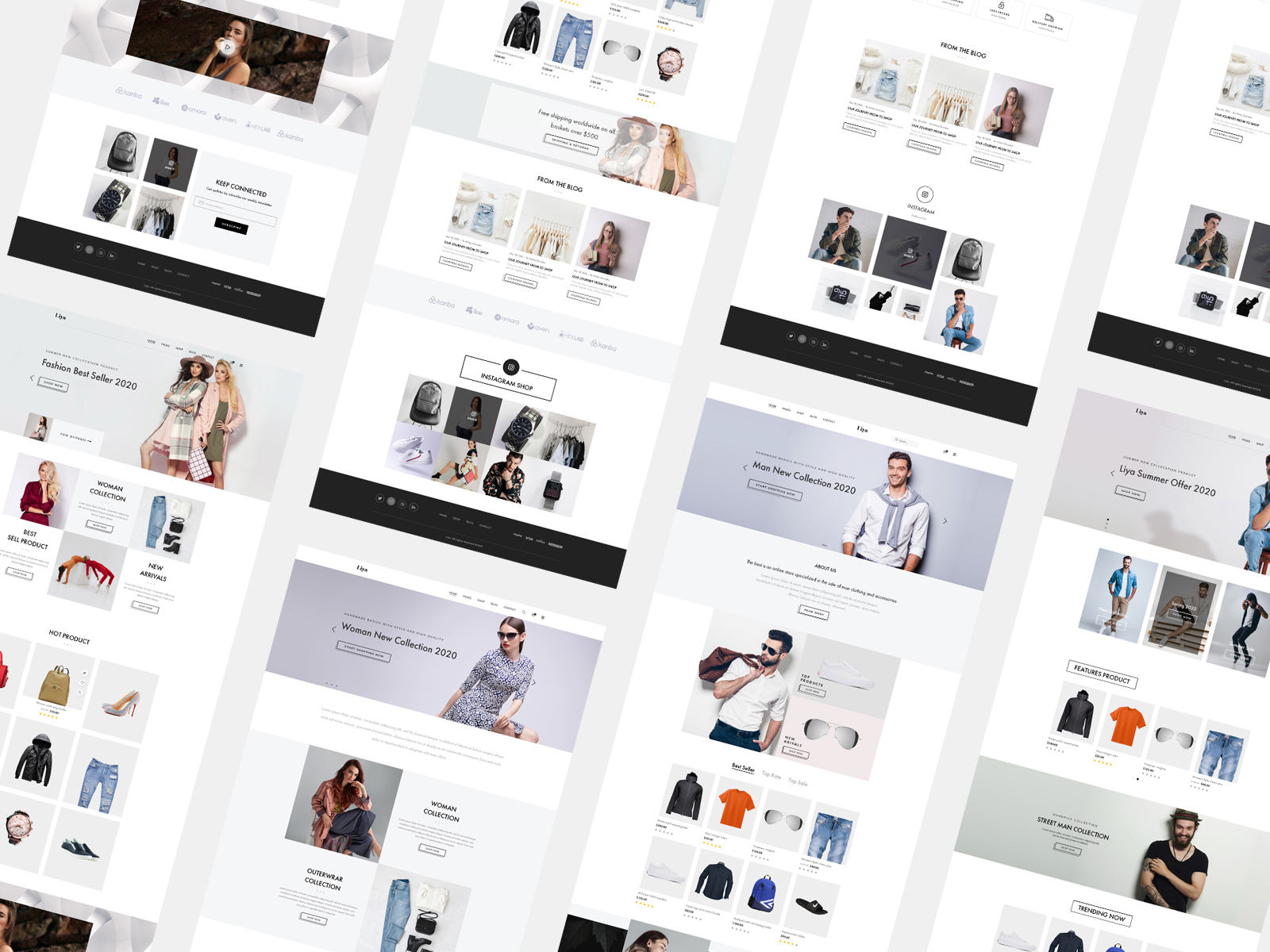 Liya - E-commerce Website Design By Hasan Mahmud On Dribbble