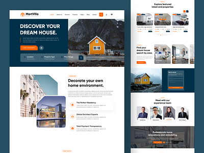 Real Estate Website V2 branding design digital marketing dream home for sale home house hunting landing page luxury real estate minimal new home property real estate real estate agent real estate website trendy design ui ui design web design website