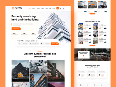 Martvilla - Real Estate Website