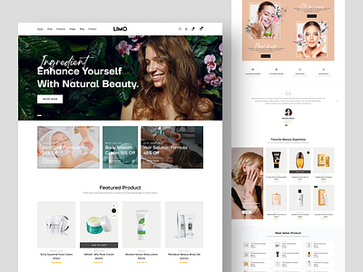 Beauty Product eCommerce Website