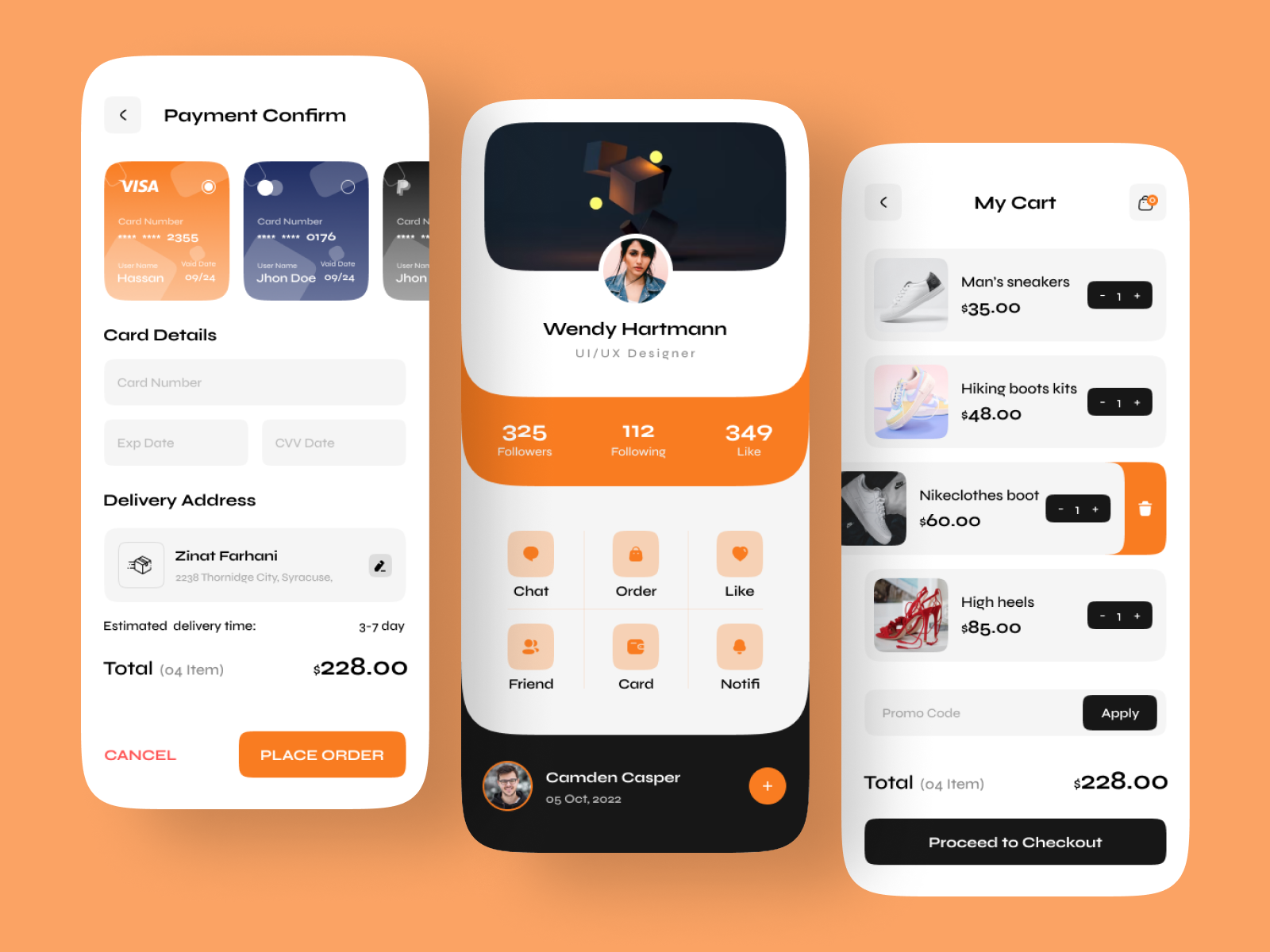 eCommerce App by Hasan Mahmud on Dribbble