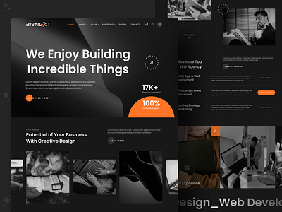 Design Studio Website Concept