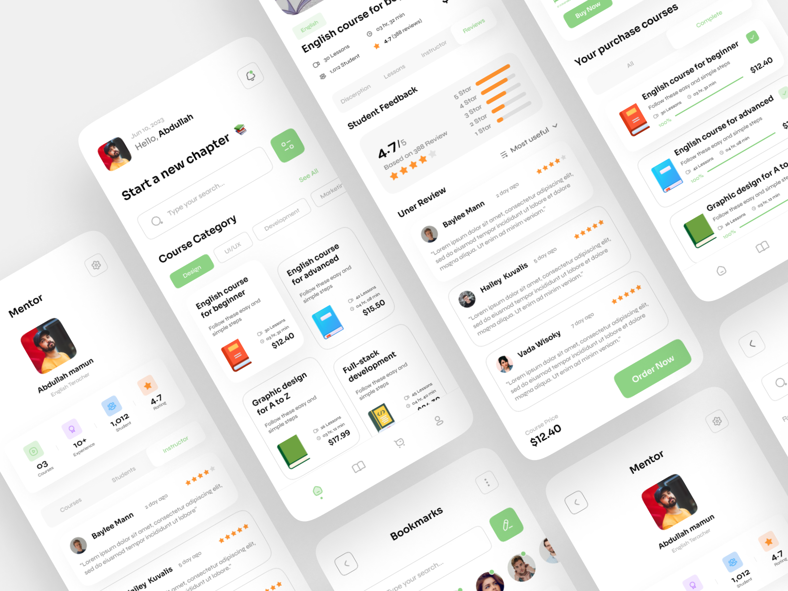 Online Learning App by Hasan Mahmud on Dribbble