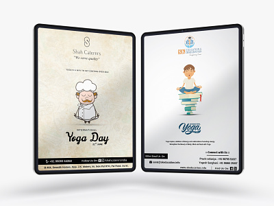Yoga Creative Post For Social Media advertising businessgrowth creativedesign design entrepreneur illustration logo marketingagency onlinemarketing social media pack