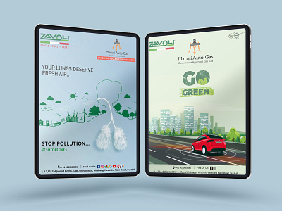Maruti Auto Gas   Social Media creative Ads