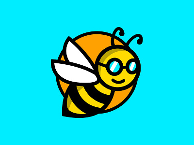 Bee Logo for a Solar Brand