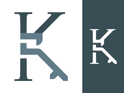 K / Key Logo Icon branding classic corporate icon key law letter lettermark lock logo minimal monogram monogram logo serif typography vector wordmark