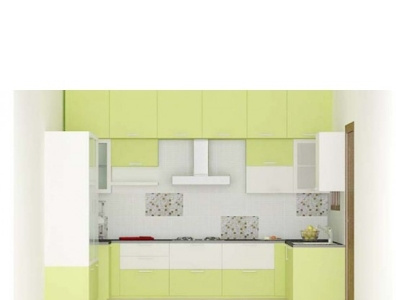 U Shaped Modern Kitchen