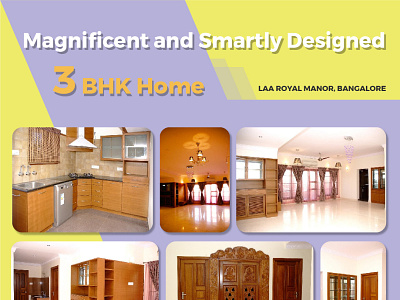 3 BHK Interior Design Bangalore - Scaleinch