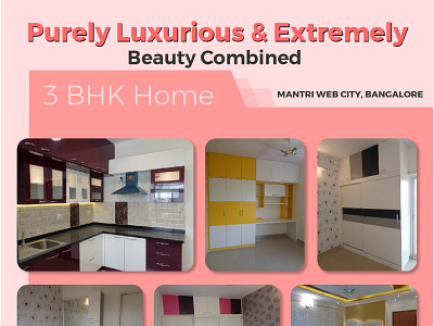 3 BHK Interior Design Bangalore