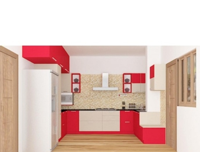 U Shaped Kitchen Cabinets